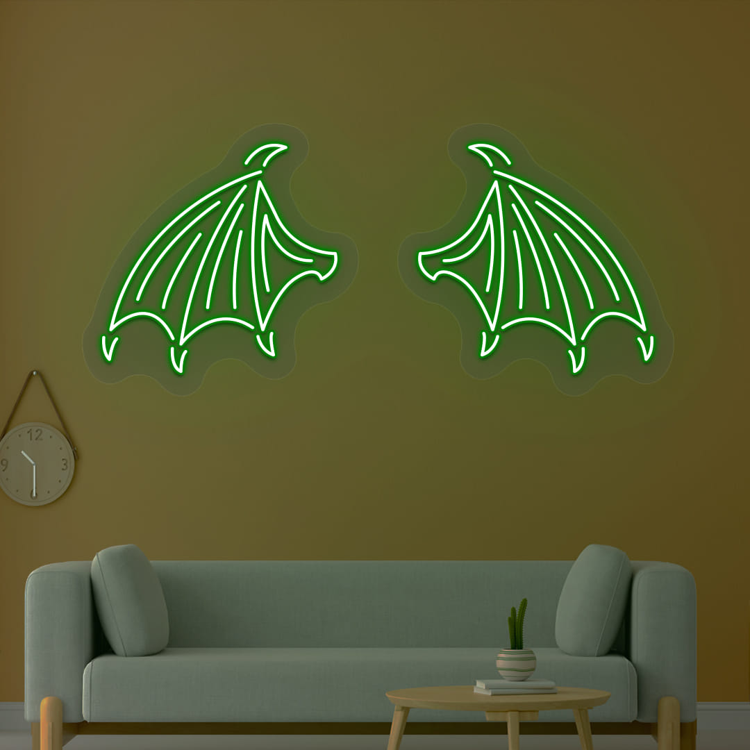 Bat Wings Neon Sign - Image 5