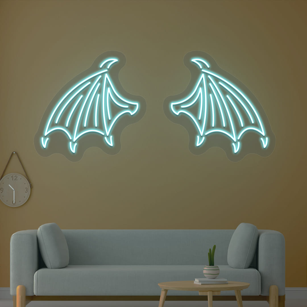 Bat Wings Neon Sign - Image 4