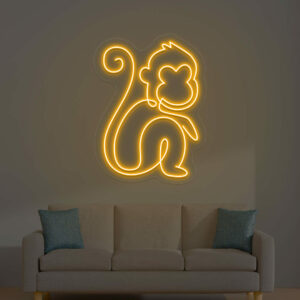 Cheeky Monkey Neon Sign