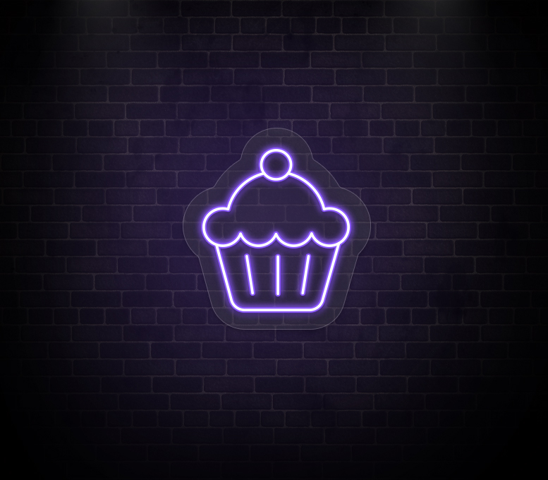 Cupcake Neon Sign LED Light - Image 4
