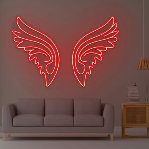 Fairy Wings Neon Sign