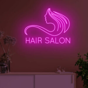 Hair Salon Neon Sign