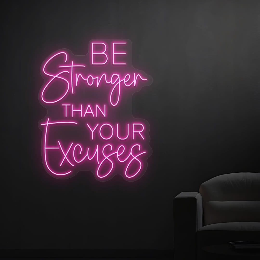 Be-Stronger-Than-your-Excuses pink color