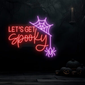 Lets Get Spooky red color