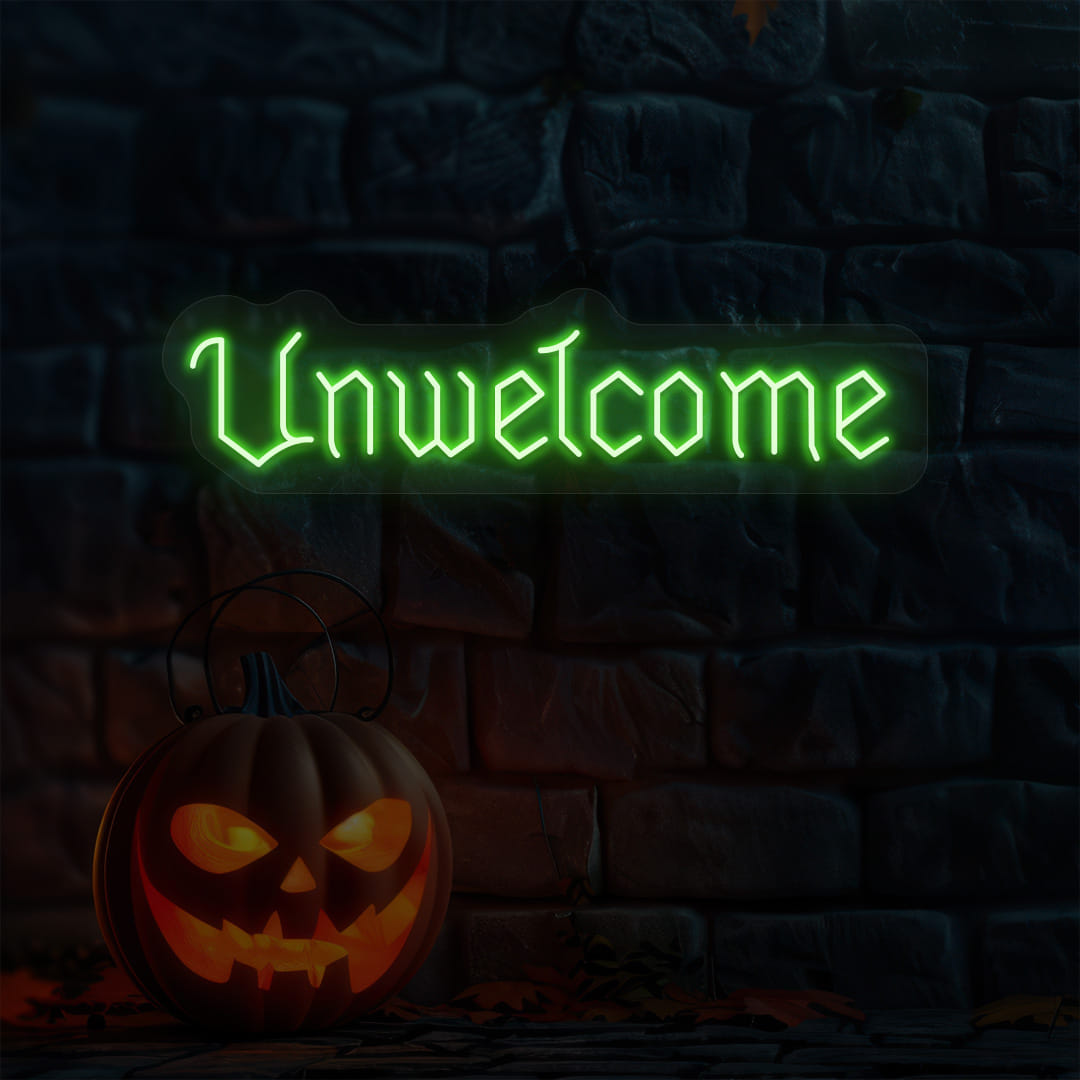 Unwelcome green color