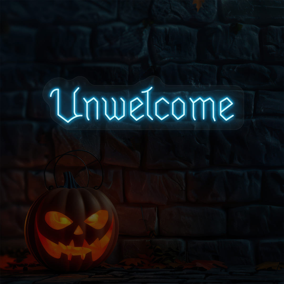 Unwelcome iceblue color