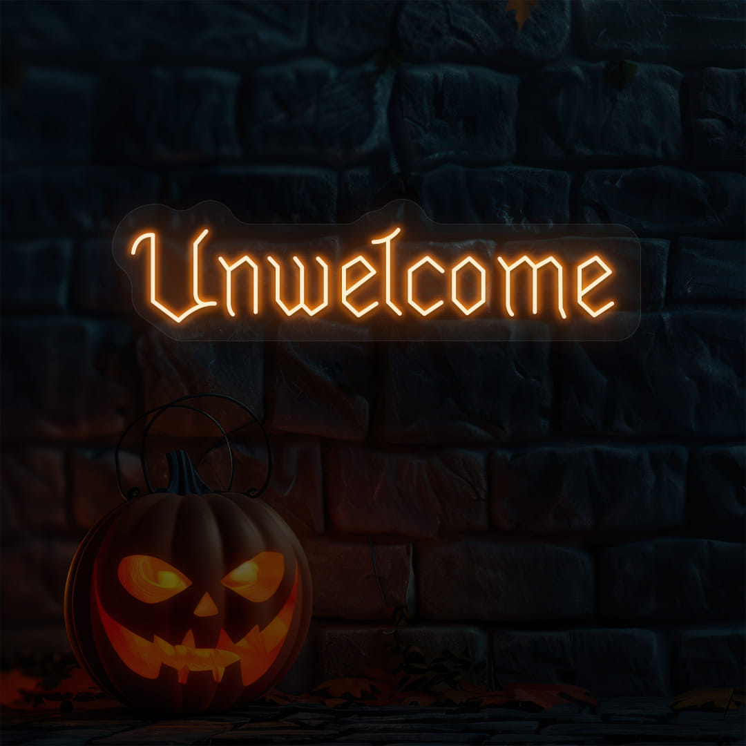 Unwelcome orange color