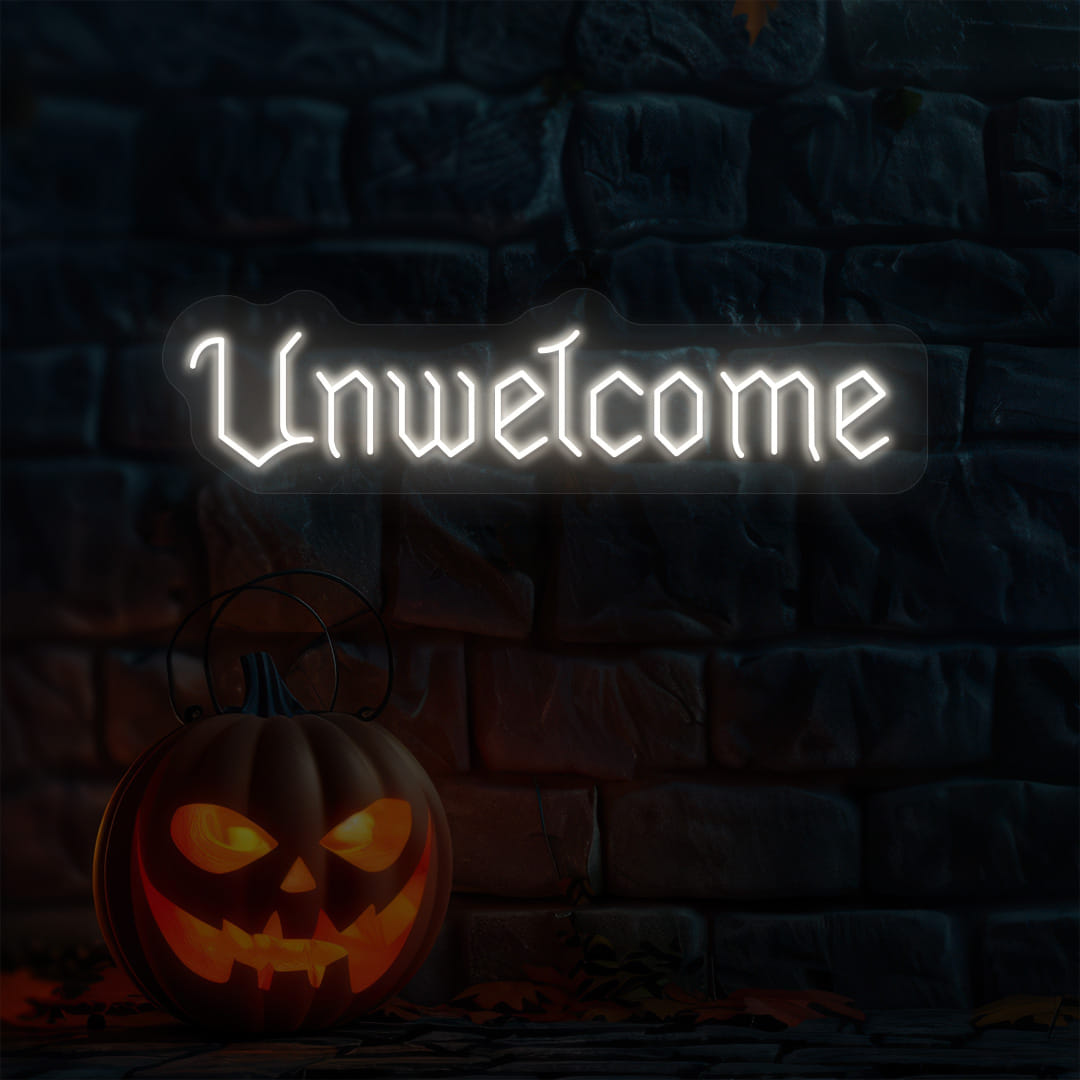 Unwelcome warm white color