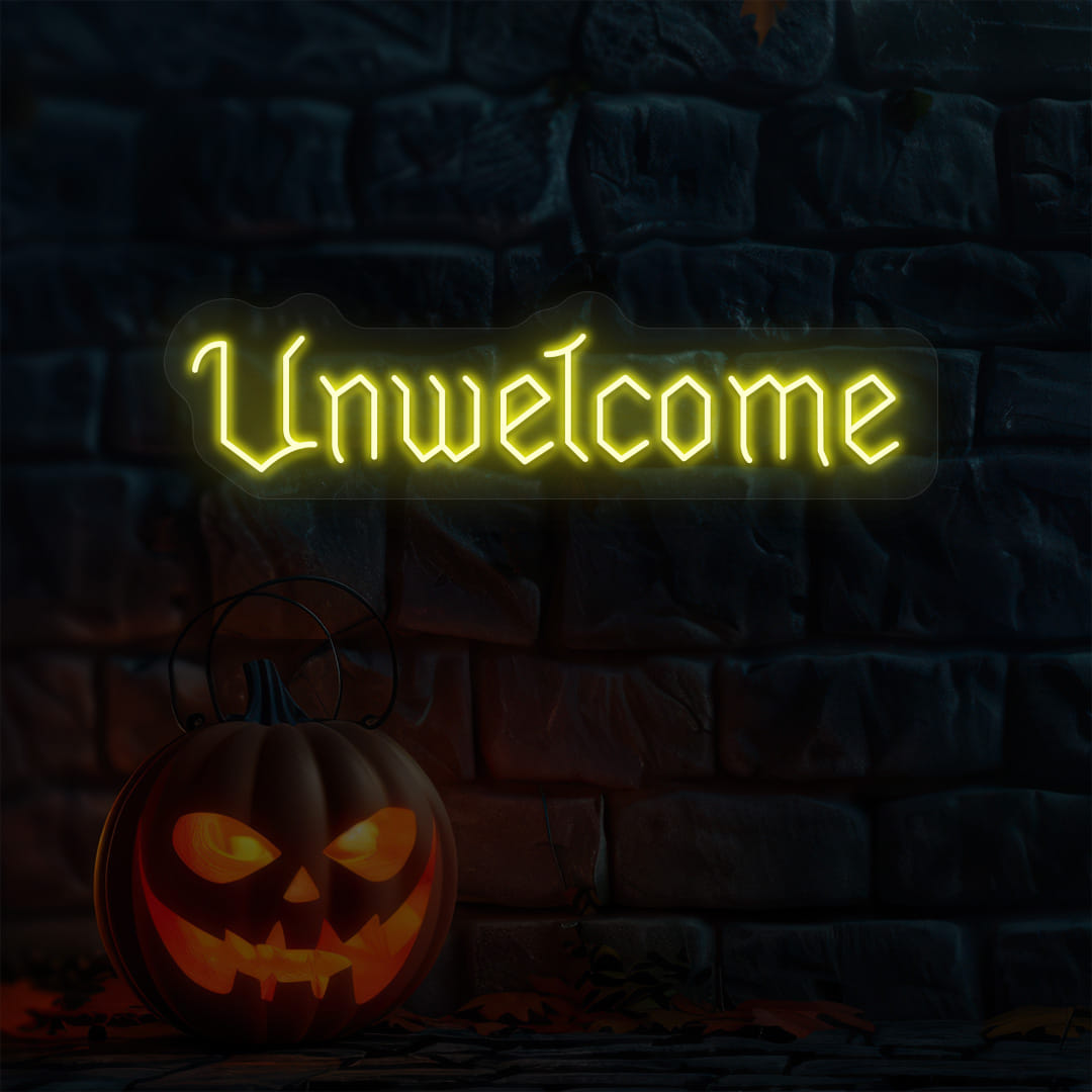 Unwelcome yellow color