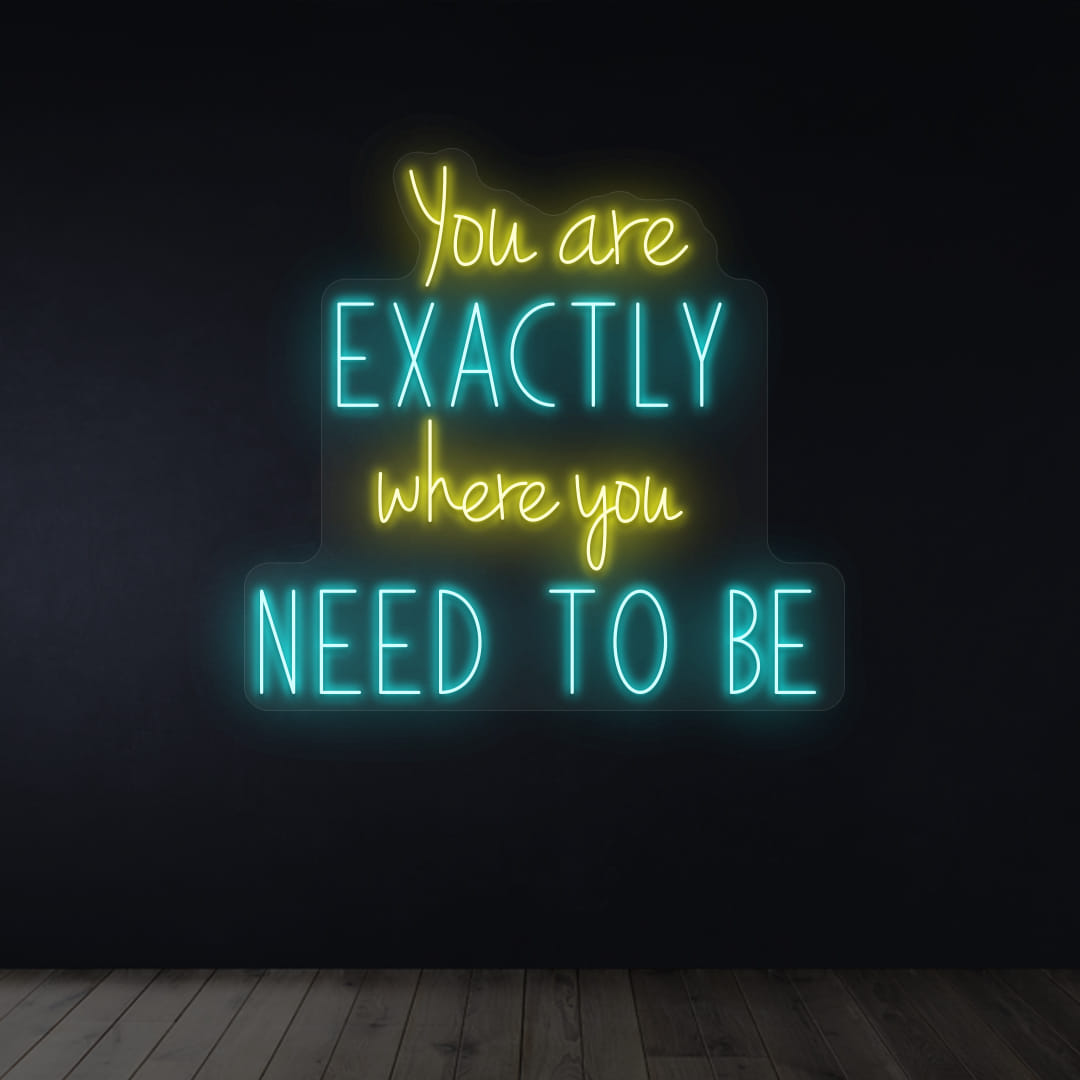 You Exactly Where You Need To Be Iceblue Color